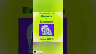 Chapter -9 Heredity and Evolution Class-10th Biology Notes 🙂 #shorts#