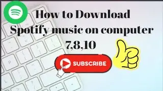 How to download Spotify music.  on window 7,8,10 (Mr.SP)