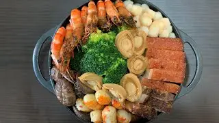Learn cooking  - Treasure Pot 砂鍋盆菜
