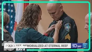 Remains of Manatee County police sergeant turned into reef ball