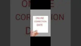 CTET | Online Correction Date |