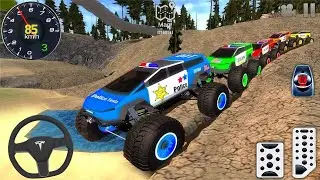 . US Police Monster Truck vs Offroad Cars &ndash; Epic Chase 2025