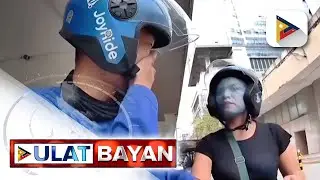 Pasahero sa isang motor taxi, viral dahil sa kaniyang pagsuot ng hairnet
