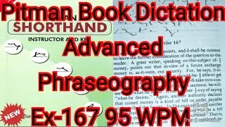 Упражнение по стенографии Питмана 167 | 95 слов в минуту | Продвинутая фразеография #English_Shor...