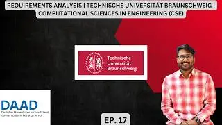REQUIREMENTS ANALYSIS  | TECHNISCHE UNI BRAUNSCHWEIG | COMPUTATIONAL SCIENCES IN ENGI (CSE) | EP. 17