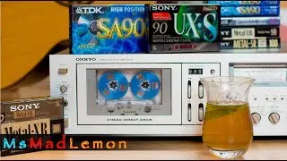 Onkyo Tape Deck part 3 - Recording And Playback Tests