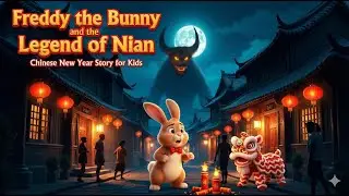 Freddy the Bunny and the Legend of Nian | Chinese New Year Story for Kids