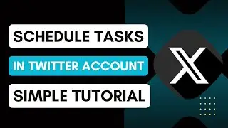 How To Schedule Tasks In Twitter