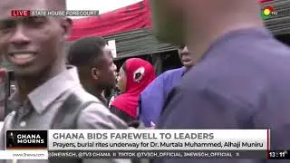 LIVE: Helicopter Crash: Final Burial Rites for Murtala and Muniru || 10-08-2025
