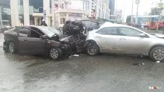 Russian Car Crash. Selection accidents for August 2019 #288