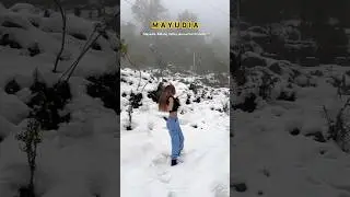 Snowfall in Mayodia ❄️🤍 #snowfall #snow #moments #mountains #dibangvalley #arunachalpradesh