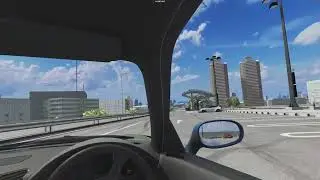 RX-7 FD3S Afflux GT3 high speed run on Tokyo Bayshore Route