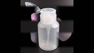 200ml plastic container nail polish remover bottles
