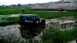 offroad di sawah