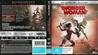 DC Comics Wonder Woman Bloodlines (2019) 2019 Australian 4K Ultra HD + Blu-Ray Closer Look.