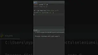 Read Specific Columns from a File   #python #pycharm