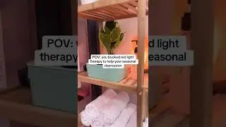 Fact: Red light therapy can enhance serotonin production and help regulate circadian rhythms for