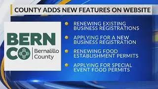 Bernalillo County adds online tools for business registration, health permits