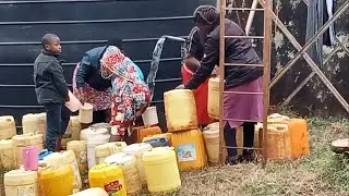 African Village Borehole Water Project For the Village