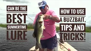 How to use a Buzzbait,tips and tricks!