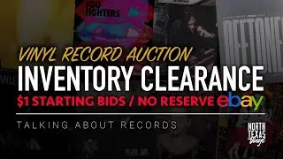 Vinyl Record Auction ~ Inventory Clearance | Talking About Records