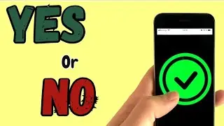 Answer For Your Question ⁉️ YES or NO