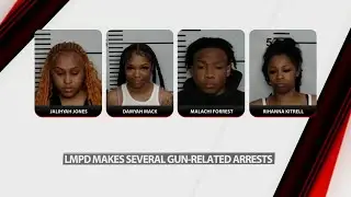 LMPD makes several gun-related arrests after raid in Phoenix Hill neighborhood