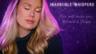 ASMR | INAUDIBLE LAYERED WHISPERS | Close-up Ear Attention | Isabel imagination