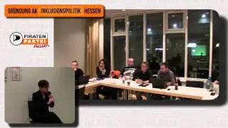 Gr&uuml;ndung AK Inklusionspolitik Hessen / Vortrag SMS-Notruf