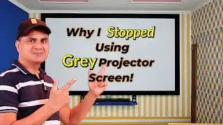 Why i Stopped using a Grey Motorized Projector Screen ?