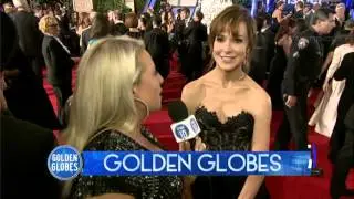 Golden Globes: Frances O'Connor Interview + Red Carpet Fashions