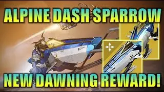 DESTINY 2 | HOW TO GET ALPINE DASH EXOTIC SPARROW - HOW TO BAKE FRACTAL ROLLS/ DARK CHOCOLATE MOTES!