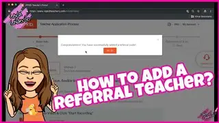 VipKid Adding a Referral Teacher
