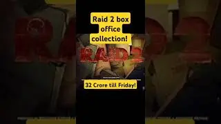 Raid 2 Box office collection! #bollywood #movie #film #ajaydevgan #raid2 #riteshdeshmukh #boxoffice