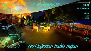 🎬 Late Night Snack Ride After the Rain | Rainy Night Motovlog in Ciputat | Vlog 250114