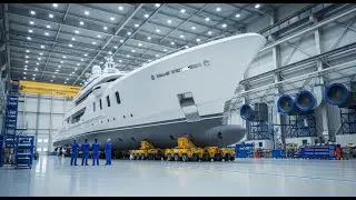 Inside the Hull Yard – (Full Process) How Ultra-Luxury Yachts Are Made