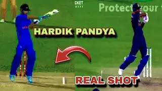 RC26 | Hardik Pandya SHOT comparison 🔥| REAL vs RC26 | with short map codes 
