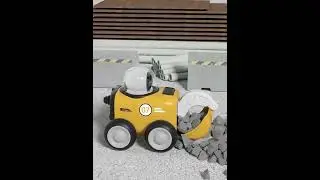 Engineering Truck Model Toy, Tractor Shovel, Road Roller, Piling Rigs, bulldozer, Excavator