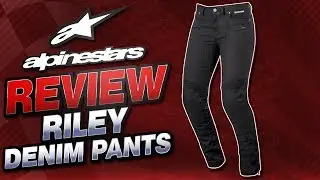 Alpinestars Womens Riley Denim Pants Review from Sportbiketrackgear.com