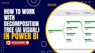 How to Work with Decomposition Tree in Power BI (AI Visual)