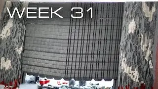 Building Crait in LEGO - Week 31: Finishing the Mountains