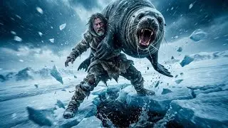 Last Warrior vs Giant Ice Seal | Ancient Hunt to Save the Tribe
