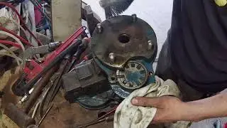 Remontage des joints, roulement sur axes de roues, STAUB PP3B