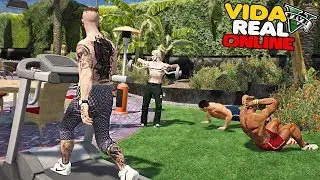 GTA V - VIDA REAL | VOU FICAR MONSTRO IGUAL O VEIO !  #635