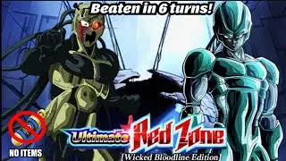 NO ITEM RUN! HOW TO BEAT ULTIMATE RED ZONE STAGE 5 VS METAL COOLER CORE IN 8 TURNS OR LESS! (DOKKAN)