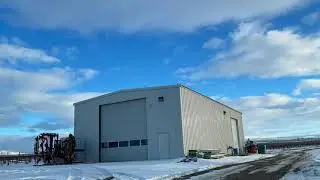 Winter Vineyard Drive at Airfield Estates