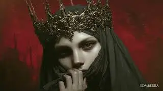 A Silent Plea Behind the Crimson Veil &ndash; The Gilded Mourner