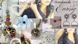 Watch How I turn a simple spoon into a high-end accessory|Handmade Beaded Earrings #diy #earings 