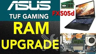 How to Upgrade RAM in ASUS TUF Gaming FX505D 📌 Quick & Easy Guide