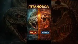 Myth vs Reality: The Largest Snake Ever Found #MythVsReality #titanaboa #shorts